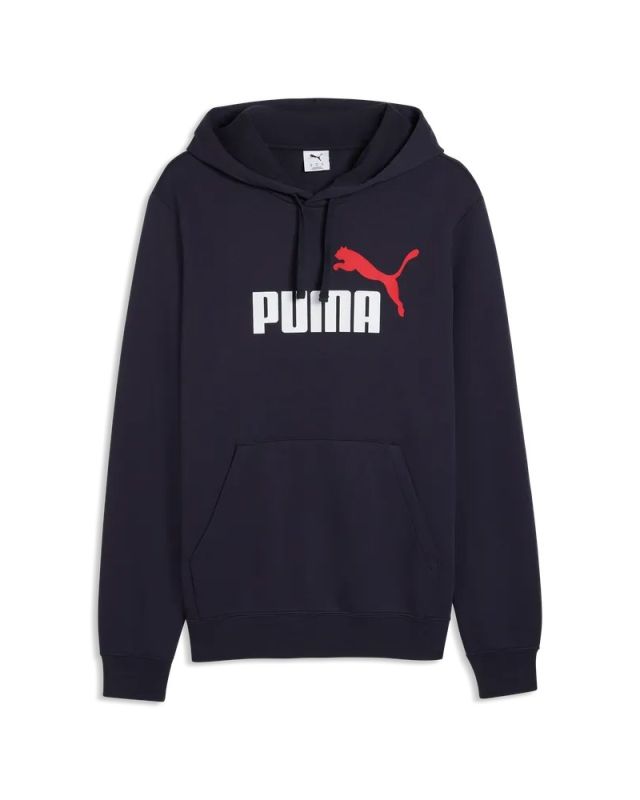 Prodotto: PUMA - FELPA CON CAPPUCCIO ESSENTIAL 2 COLOR N.1 LOGO BLU  DA UOMO, 684712-19