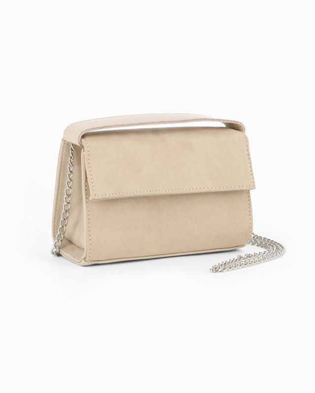 Prodotto: TATOO - MINIBAG BEIGE IN CAMOSCIO UN MANICO - 2034