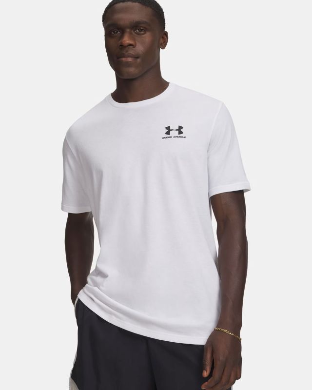 Prodotto: UNDER ARMOUR- T-SHIRT MEZZA MANICA SPORTSTYLE  BIANCA DA UOMO, 1326799_0100