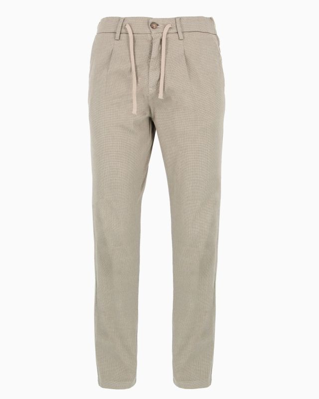 Prodotto: YELLOW DOG - Pantalone tasca america grigio chiaro con laccio