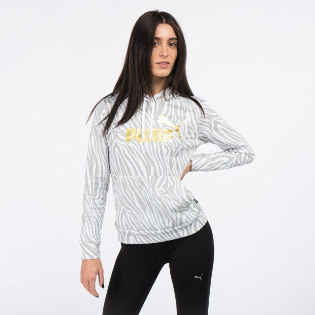 Prodotto: SWEAT C/CAPP.ESS+TIGER AOP HD TR WHITE