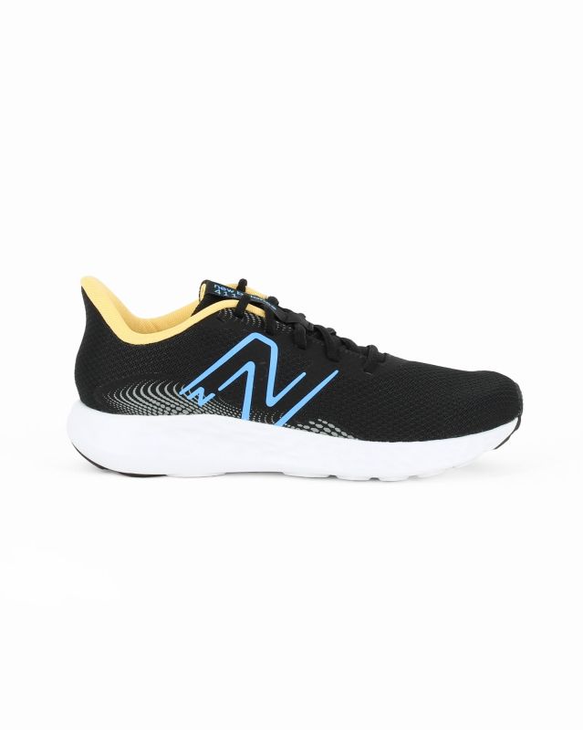 Prodotto: NEW BALANCE -  SCARPA DA RUNNING BIANCA CON DETTAGLI GRIGI E BLU DA UOMO, M411626