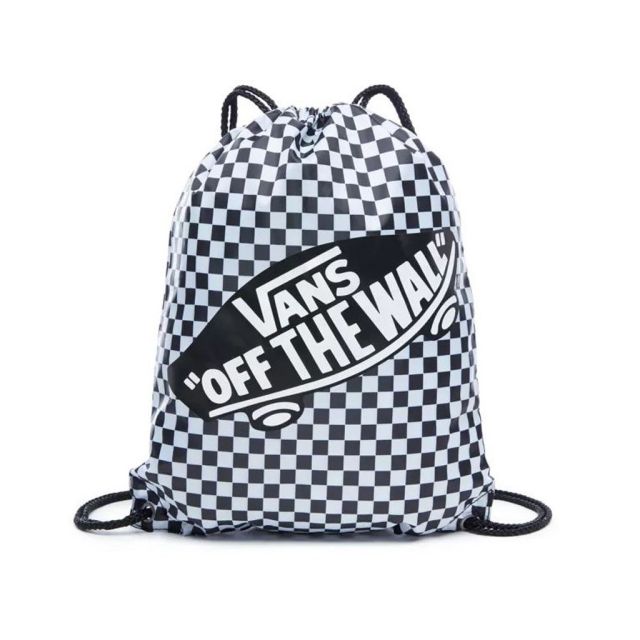 Prodotto: VANS - GYMSACK BENCHED BAG BLACK-WHITE - VN000SUF56M1