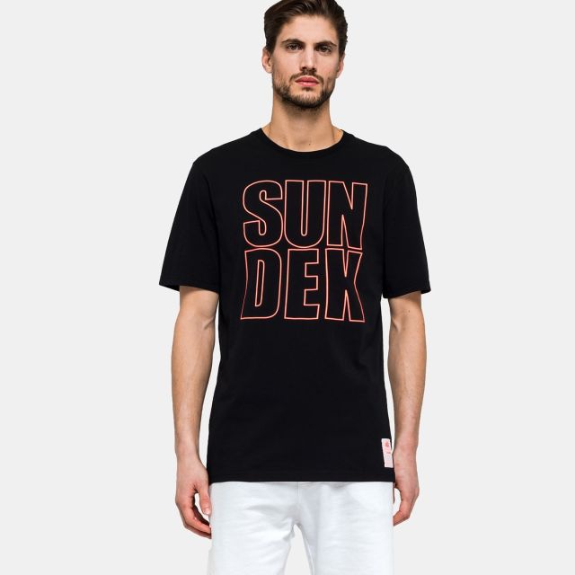 Prodotto: SUNDEK - T-SHIRT MM RELOADED WRITING BLACK