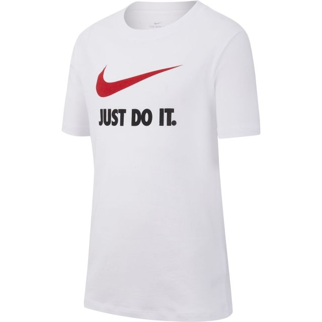Prodotto: NIKE - T-SHIRT MM NSW TEE JDI SWOOSH WHITE-RED - AR5249/100