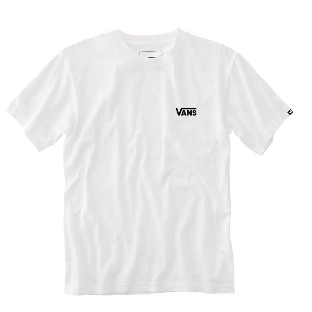 Prodotto: VANS - T-SHIRT MM  LEFT CHEST LOGO TEE WHITE
