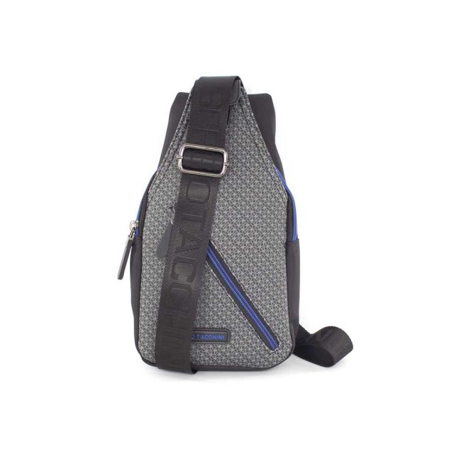 Prodotto: SERGIO TACCHINI- Monospalla con zip diagonale frontale