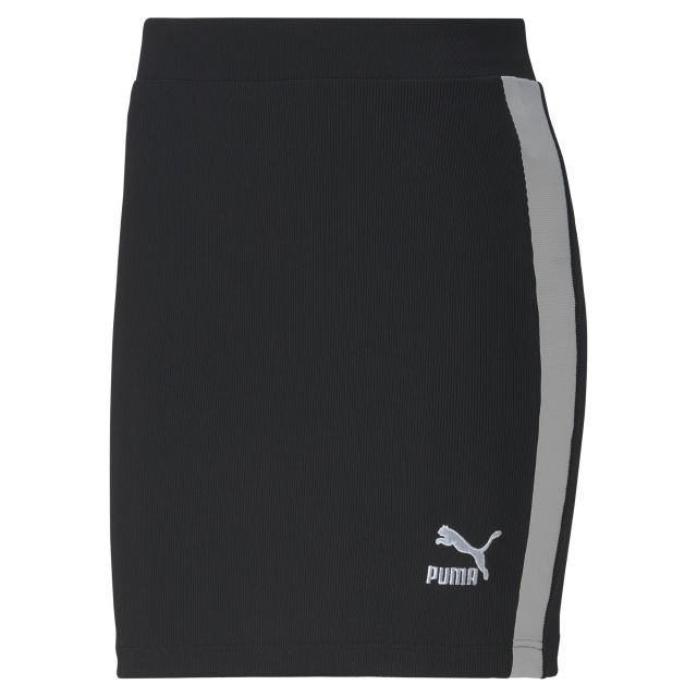 Prodotto: PUMA - GONNA CLASSICS RIBBED SKIRT BLACK