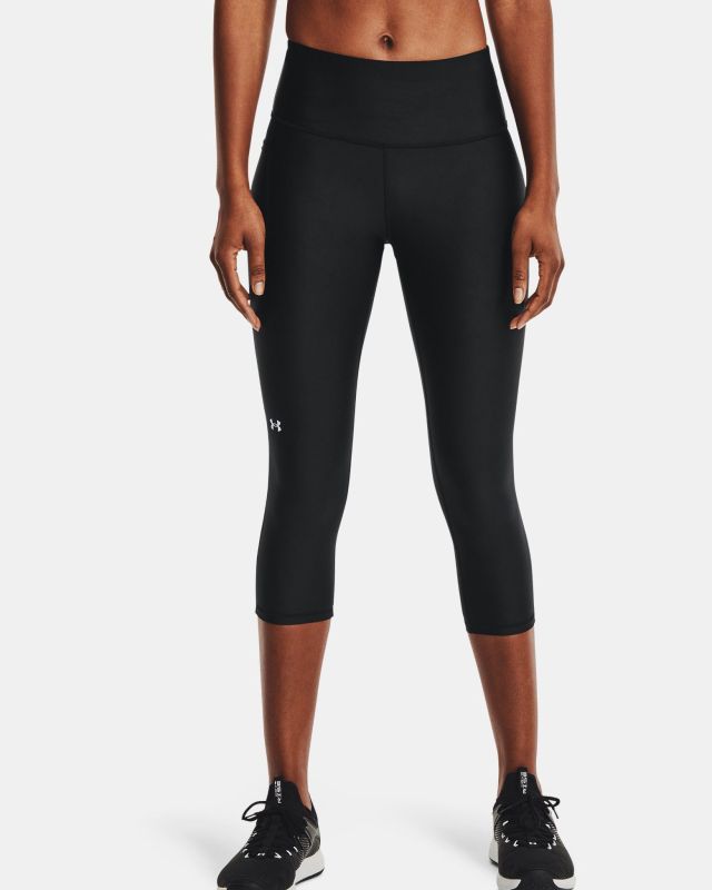 Prodotto: UNDER ARMOUR - Pinocchietto nero ultra aderente in tessuto traspirante