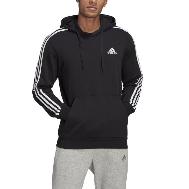 Prodotto: ADIDAS - FELPA CON CAPPUCCIO ESSENTIALS 3-STRIPES - GK9062