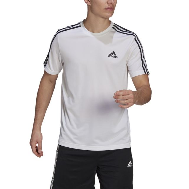 Prodotto: ADIDAS - T-shirt AEROREADY Designed To Move Sport 3-Stripes - GM2156