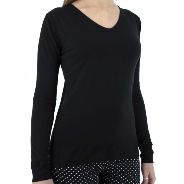 Prodotto: MY JEWELS - MAGLIA MANICA LUNGA SCOLLO V VISCOSA