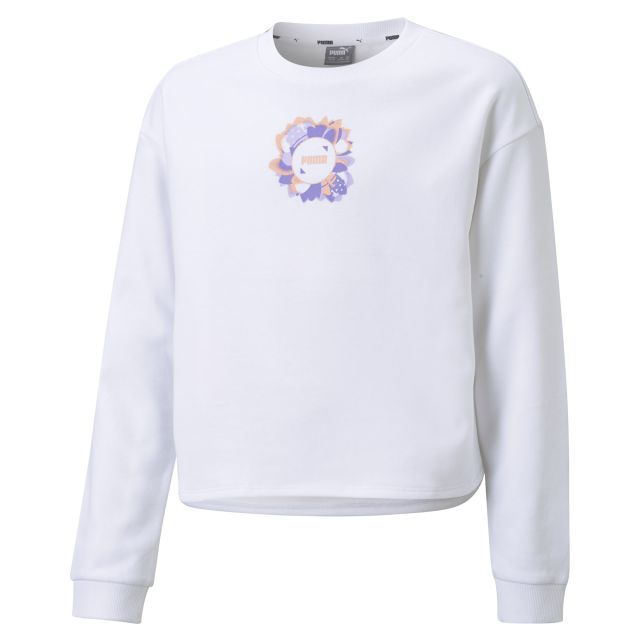 Prodotto: PUMA - SWEAT ALPHA CREW TR WHITE