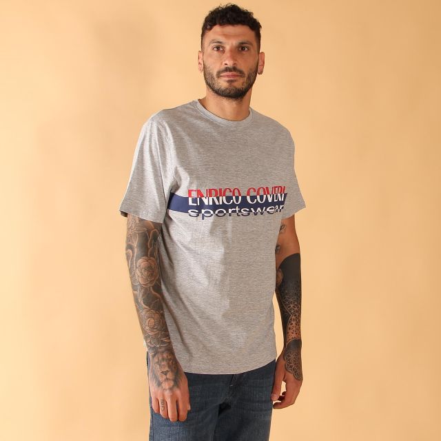 Prodotto: ENRICO COVERI SPORTSWEAR - UOMO TSHIRT MEZZA MANICA SCRITTE