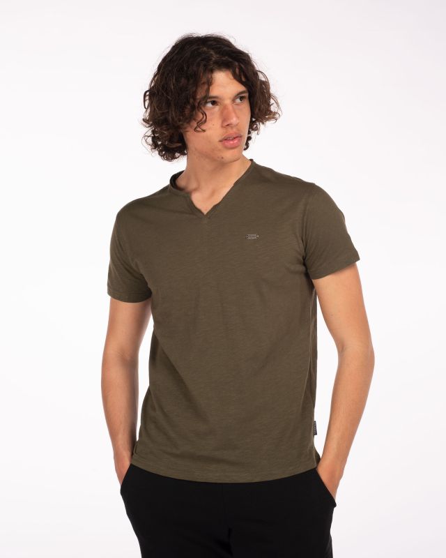 Prodotto: BACI &ABBRACCI - UOMO TSHIRT MEZZA MANICA SCOLLO V T.VIVO