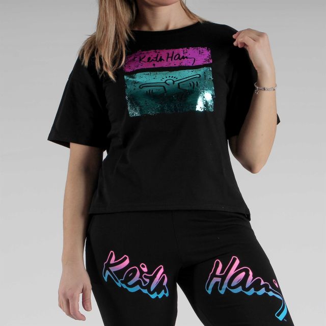 Prodotto: KEITH HARING - DONNA MAXI TSHIRT MEZZA MANICA