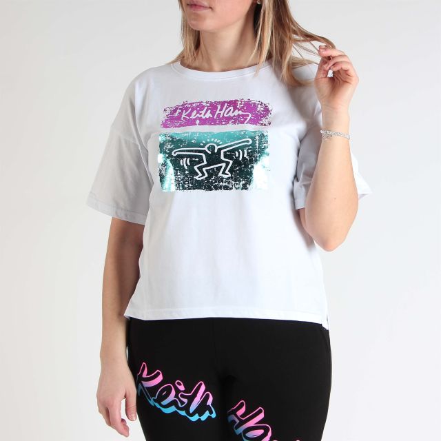 Prodotto: KEITH HARING - DONNA MAXI TSHIRT MEZZA MANICA