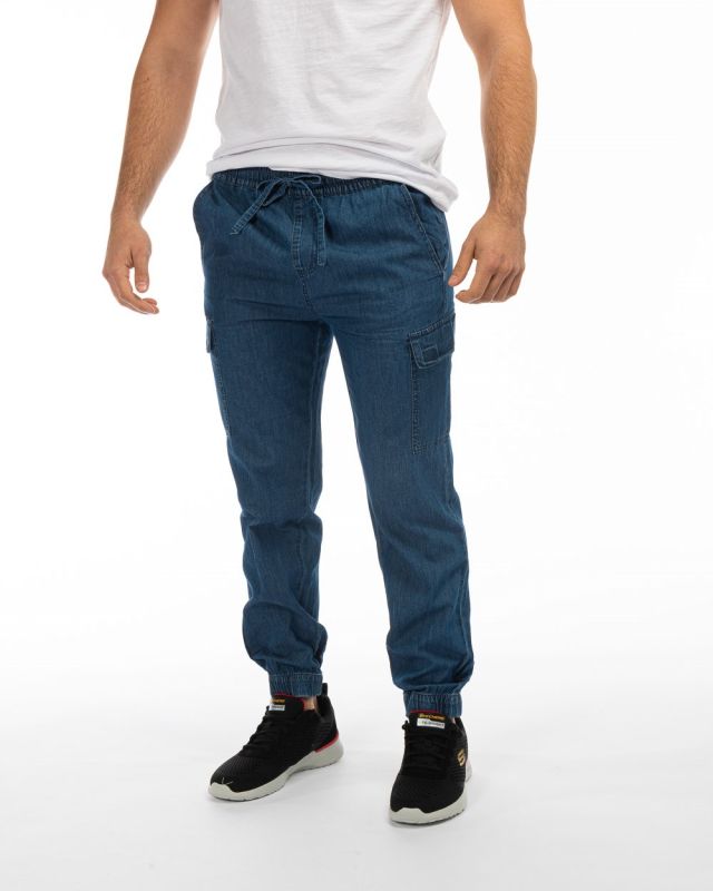 Prodotto: BREZZA DI MARE - UOMO PANTALONE DENIM CON TASCONI