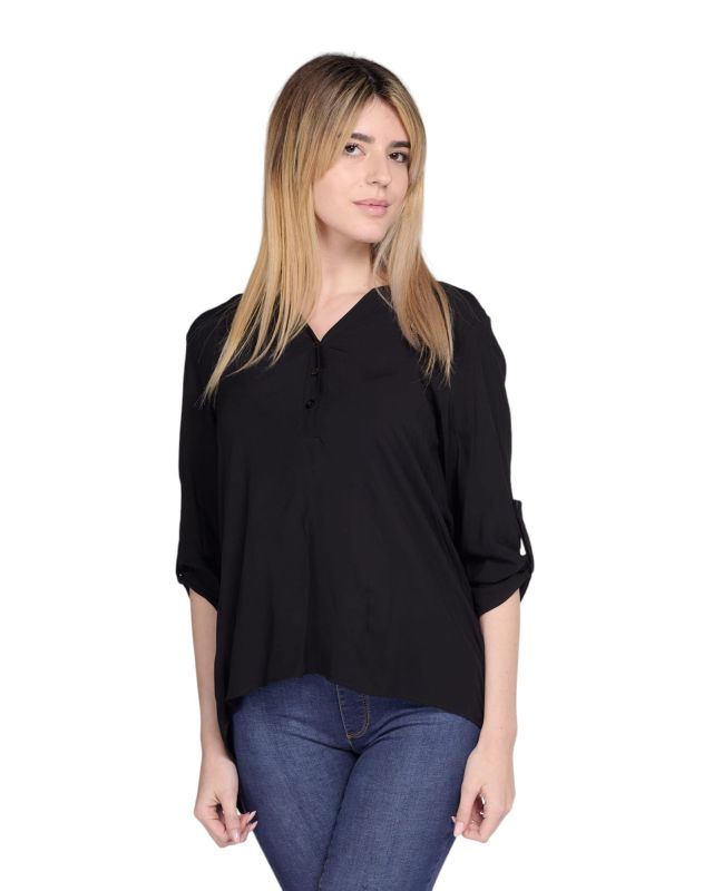 Prodotto: PAQUITA - CAMICIA MANICA 3/4 SCOLLO V