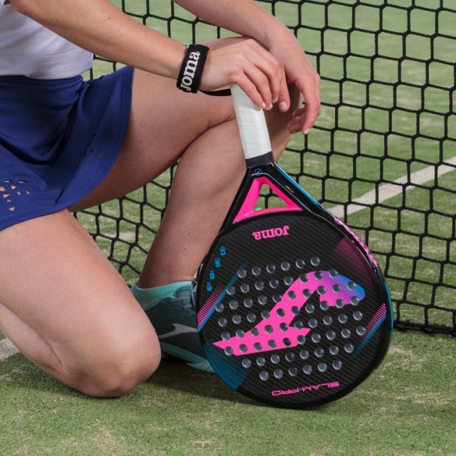 Prodotto: RACCHETTA PADEL SLAM PRO BLACK-FUXIA