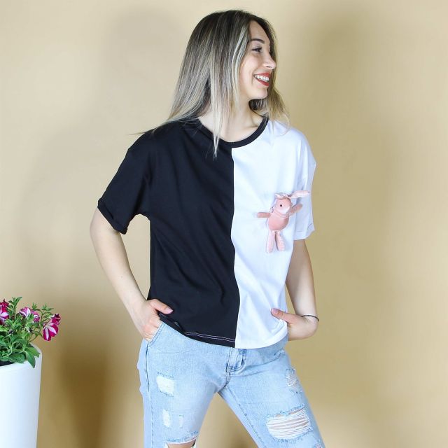 Prodotto: MY JEWELS - TSHIRT MEZZA MANICA CON PUPAZZETTO