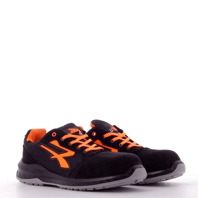 Prodotto: U POWER - Scarpe antinfortunistiche nere Red Lion Nairobi S1P
