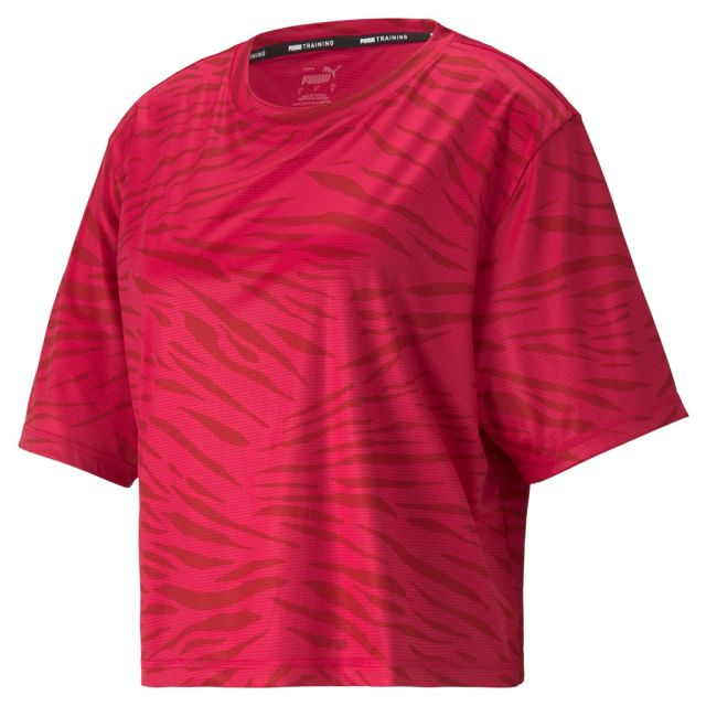 Prodotto: PUMA - T-SHIRT MM PERFORMANCE AOP SS TEE RED