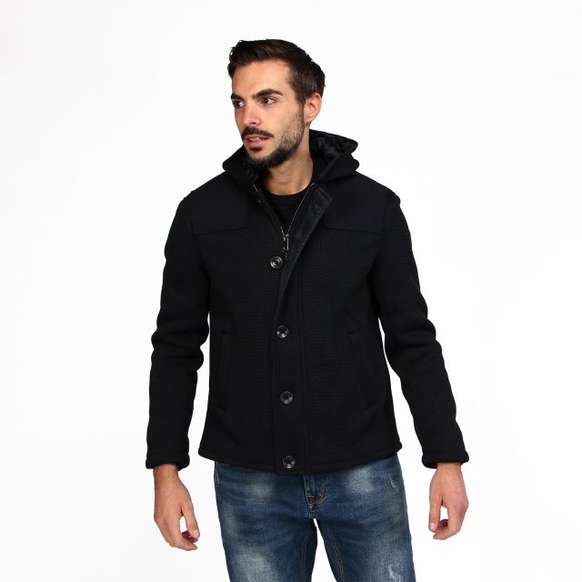 Prodotto: ON SPIRIT - CAPPOTTINO BLU CON CAPPUCCIO