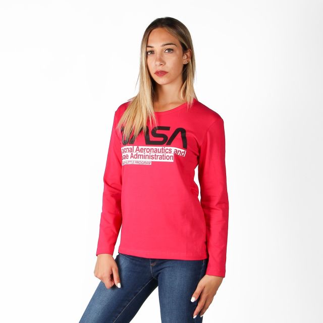 Prodotto: CUBA 10 - DONNA T-SHIRT FUXIA MANICA LUNGA