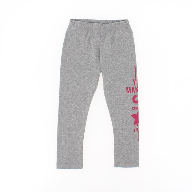 Prodotto: BACHATA - BIMBA LEGGINGS GRIGIO/FUXIA