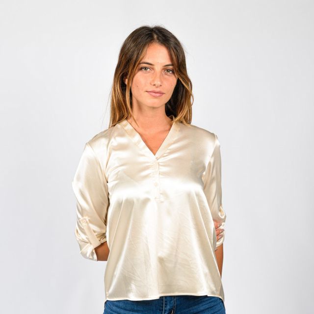 Prodotto: PAQUITA - CAMICIA MANICA 3/4 SCOLLO V