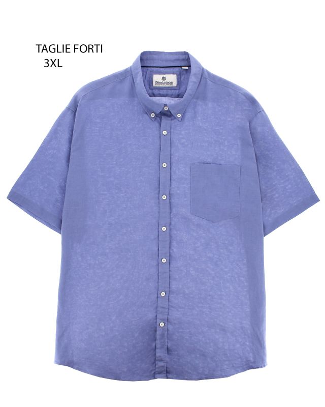 Prodotto: OVER CAMICIA MANICA CORTA LINO