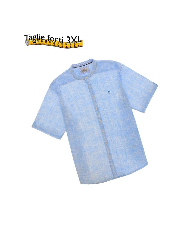Prodotto: OVER CAMICIA MEZZA MANICA LINO