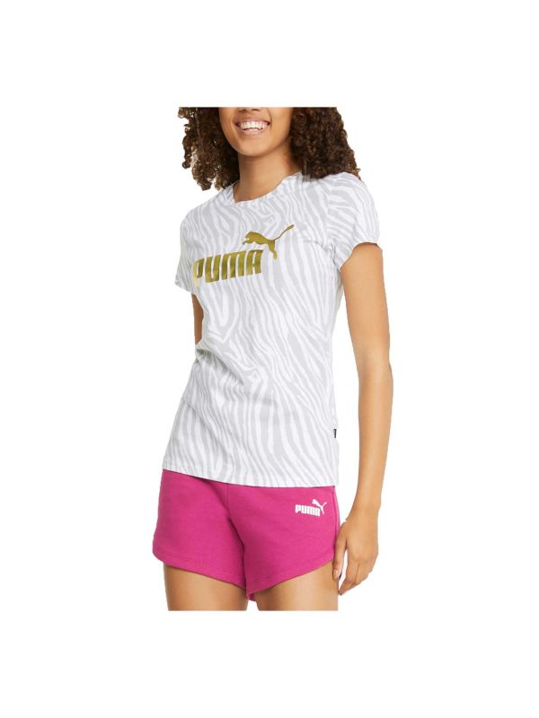 Prodotto: T-SHIRT MM ESS+TIGER AOP TEE WHITE