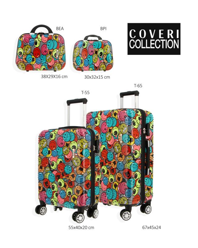 Prodotto: COVERI COLLECTION - TROLLEY CON EMOTICON