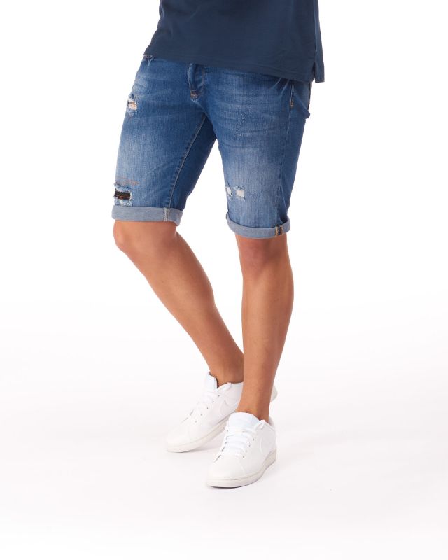 Prodotto: UOMO BERMUDA JEANS MEDIO ROTTURE