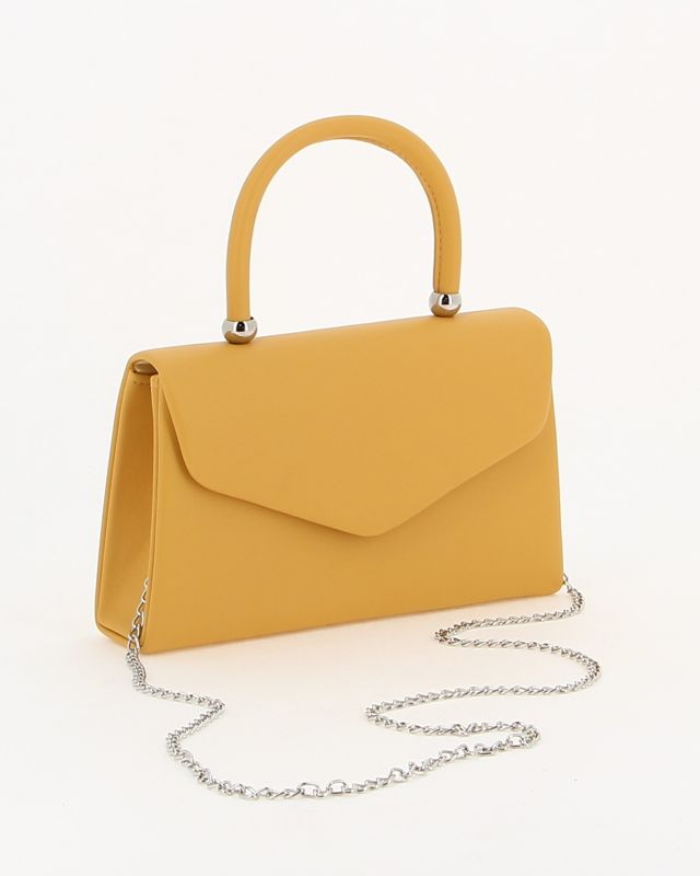 Prodotto: DIVAS - Pochette gialla un manico con patta