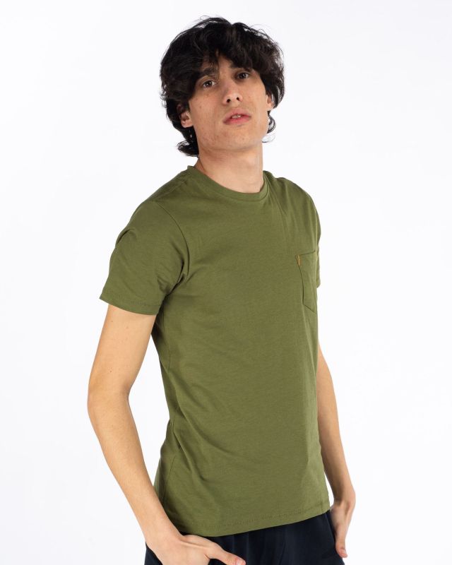 Prodotto: BROKERS - TSHIRT MEZZA MANICA BASILEO MILITARY