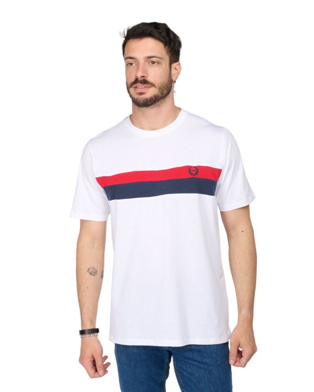 Prodotto: GMV - Tshirt bianca da uomo in cotone