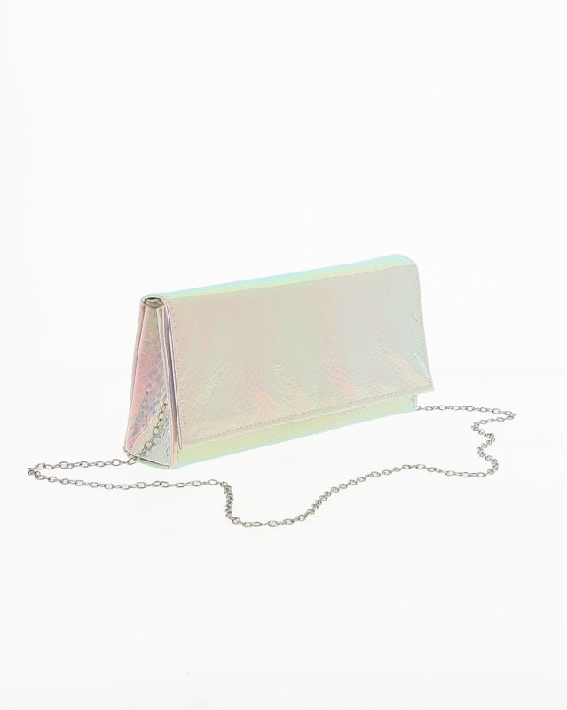 Prodotto: MISS GLOBO - Pochette stampata con effetto specchio