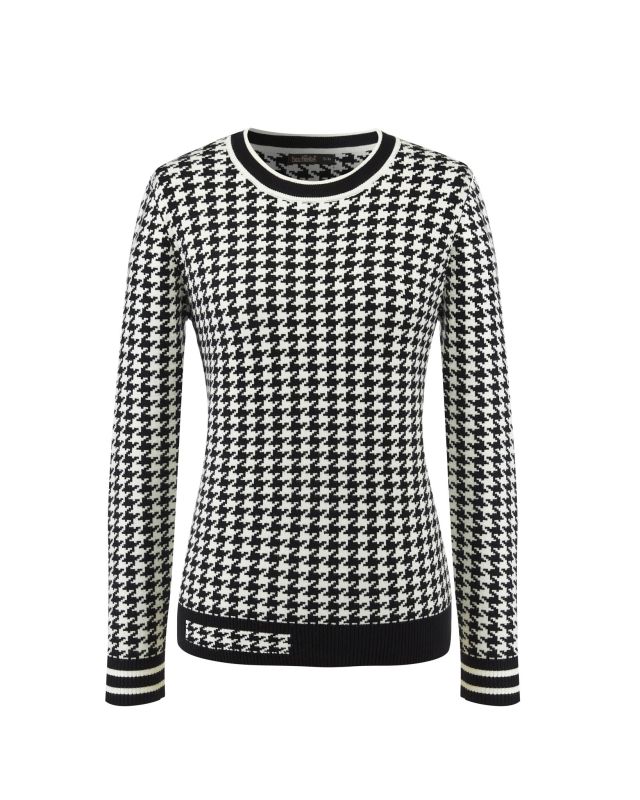 Prodotto: BACHATA - MAGLIA MANICA LUNGA PIED DE POULE