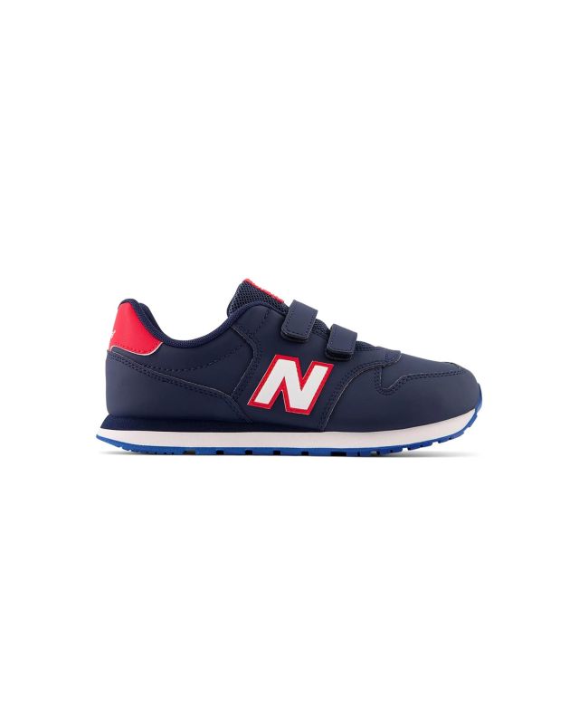 Prodotto: NEW BALANCE - SNEAKERS JUNIOR  BLU E ROSSA  LIFESTYLE SYN.LTHR/TEX - DAL 28 AL 35 - PV500BD1