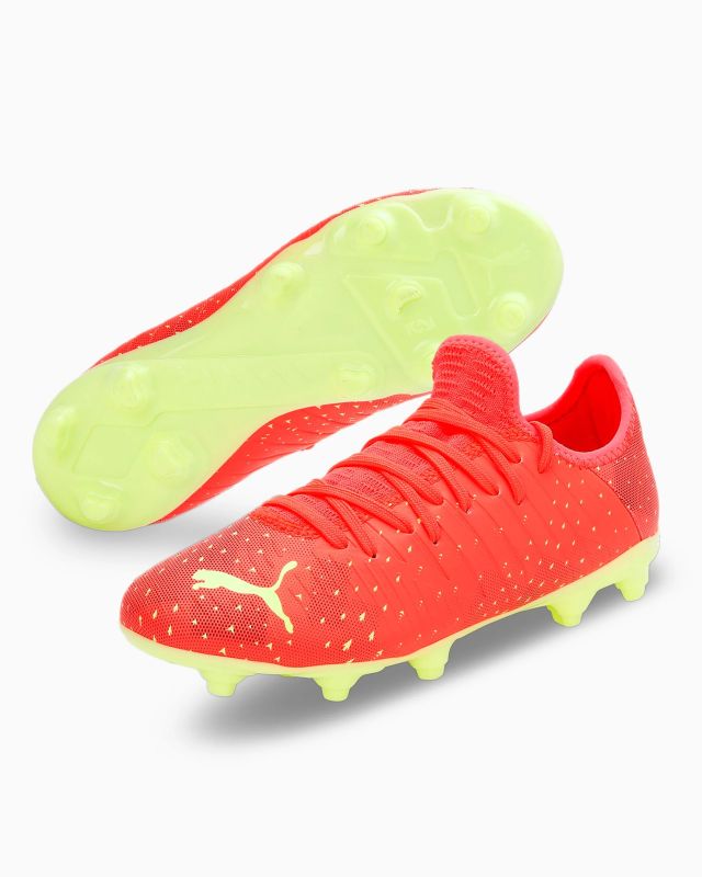 Prodotto: PUMA - Scarpa da calcio rossa e gialla, numerata 30/38,5 - FUTURE Z 4.4 FG/AG JR
