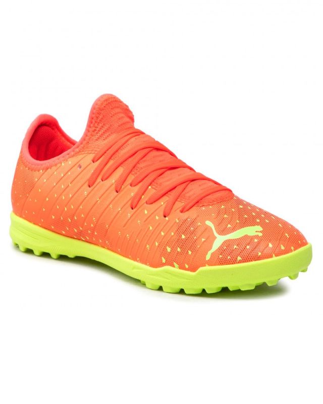 Prodotto: PUMA - Scarpa da calcetto rossa e gialla, numerata 30/38,5 - FUTURE Z 4.4 TT JR