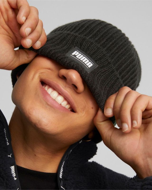 Prodotto: PUMA - Cappello invernale a coste nero