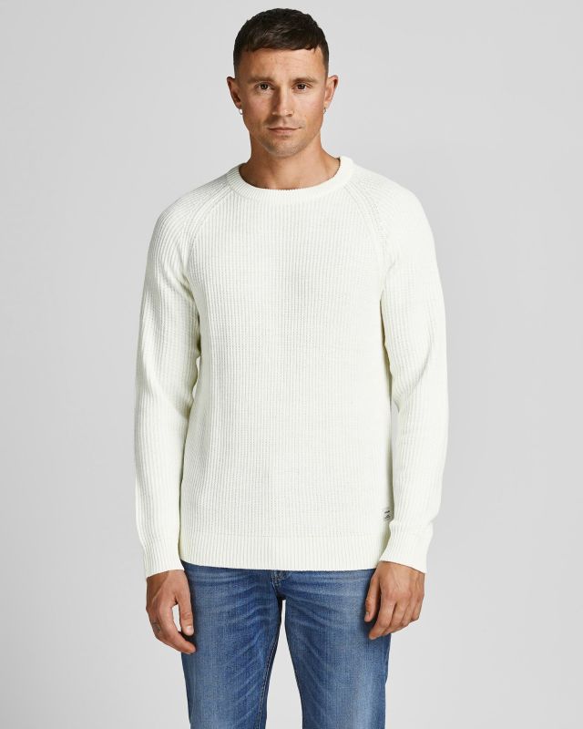 Prodotto: JACK&JONES - MAGLIONE UOMO A GIROCOLLO BIANCO
