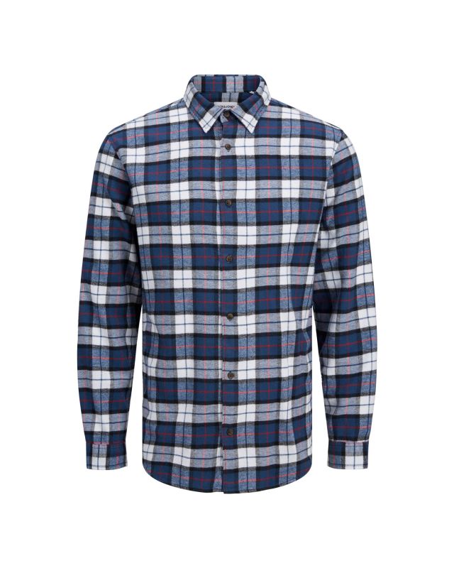 Prodotto: JACK&JONES - CAMICIA UOMO MANICA LUNGA GIALLA E BLU