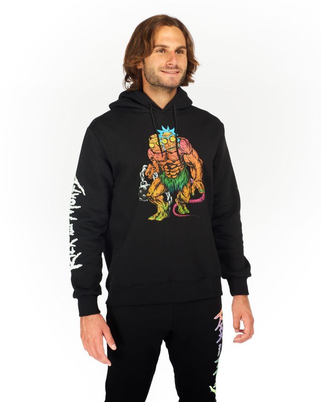 Prodotto: RICK AND MORTY - UOMO FELPA CON CAPPUCCIO