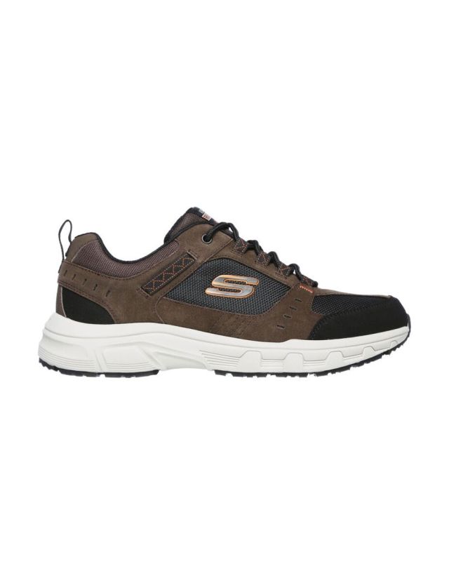Prodotto: SKECHERS - Scarpa da uomo relaxed fit marrone e nera con soletta in memory foam