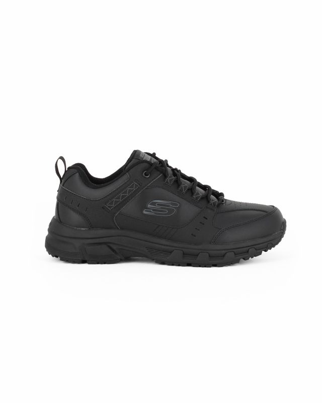 Prodotto: SKECHERS OAK CANYON - Sneakers nera da uomo in vera pelle